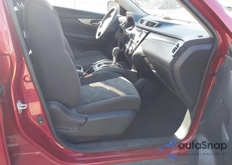 2016 Nissan Rogue Sv из США, поврежденный, VIN KNMAT2MV4GP678782